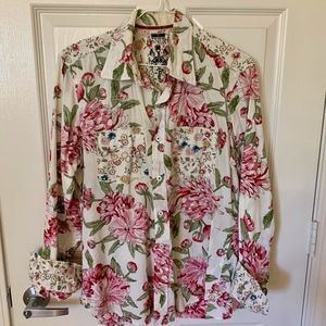 Ganesh Men's Long Sleeve Italian Shirt M